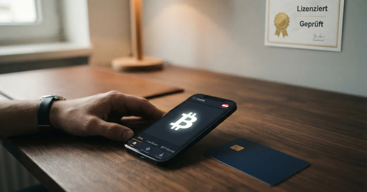 Eine Übersichtstabelle mit den zehn verglichenen Bitcoin-Cash-Casino-Logos, ihrem Lizenzstatus und den Bonus-Kennzahlen