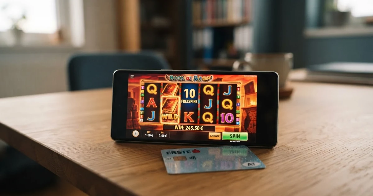 Ein Bildschirm mit einer Übersicht verschiedener Online-Casino-Bonusangebote, darunter Freispiel-Aktionen mit hervorgehobenen Bonusbedingungen