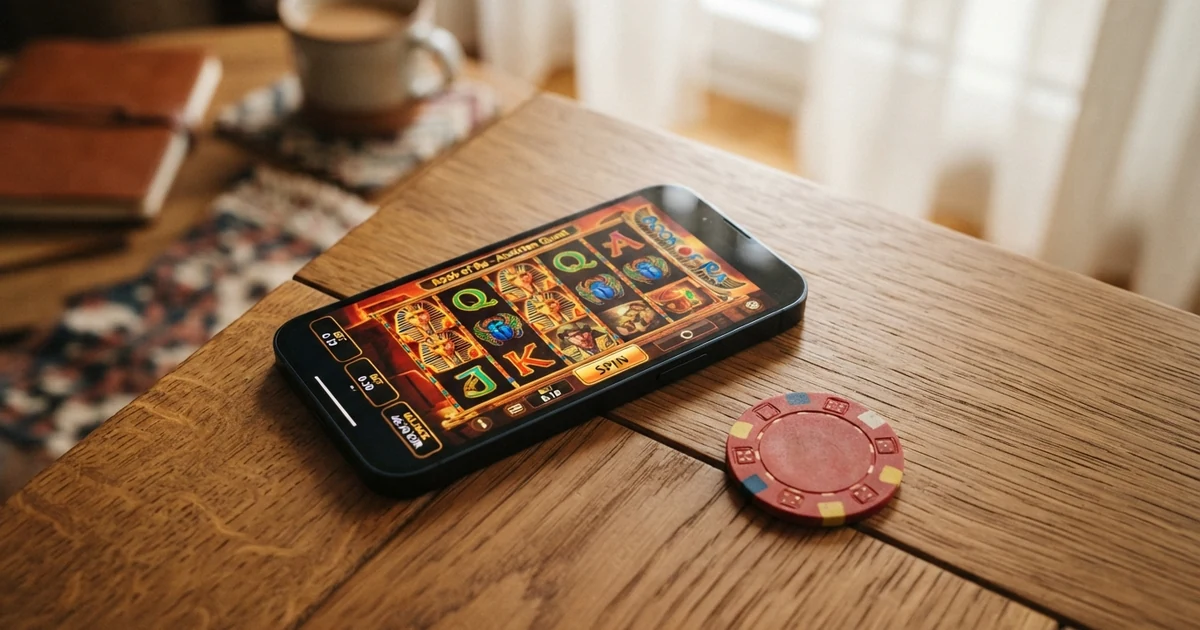 Österreich-Karte mit den Symbolen für lizenziertes Online-Casino (win2day-Häkchen) und EU-lizenzierte Anbieter (MGA-Markierung), visuell getrennt durch eine gestrichelte Grenze