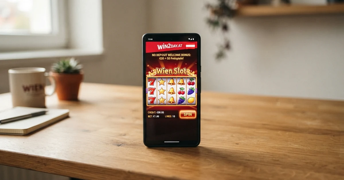 Eine Bildschirmdarstellung eines Online-Casino-Willkommensbonus mit hervorgehobenem „Ohne Einzahlung“-Banner